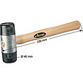 VIGOR Plastové šetrné kladívko ∙ V4661 ∙ 40 mm