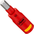 VIGOR Bit EV ∙ EV ∙ V2031-10-EV ∙ 3/8 palce (10 mm) čtyřhran dut&yacute; ∙ Profil vnitřn&iacute; &scaron;estihran ∙ Velikost 10 mm