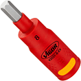 VIGOR Bit EV ∙ EV ∙ V2031-8-EV ∙ 3/8 palce (10 mm) čtyřhran dut&yacute; ∙ Profil vnitřn&iacute; &scaron;estihran ∙ Velikost 8 mm