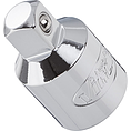 VIGOR Adaptér ∙ V2109 ∙ 1/2 palce (12,5 mm) čtyřhran dutý ∙ 3/8 palce (10 mm) čtyřhran masivní ∙ 36 mm
