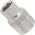 VIGOR Nástrčná hlavice 6hran ∙ V2275N ∙ 3/8 palce (10 mm) čtyřhran dutý ∙ Profil vnější šestihran ∙ Velikost 9 mm