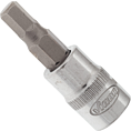 VIGOR Nástrčná hlavice pro šrouby s vnitřním šestihranem ∙ V2432N ∙ 1/4 palce (6,3 mm) čtyřhran dutý ∙ Profil vnitřní šestihran ∙ Velikost 5 mm