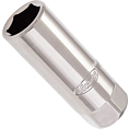 VIGOR Nástrčná hlavice na zapalovací svíčky ∙ V2578N ∙ 1/2 palce (12,5 mm) čtyřhran dutý ∙ Profil vnější šestihran ∙ Velikost 16 mm