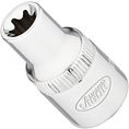 VIGOR T nástrčná hlavice ∙ V2731N ∙ 1/2 palce (12,5 mm) čtyřhran dutý ∙ Vnější profil TORX® ∙ Velikost E11