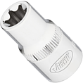 VIGOR T nástrčná hlavice ∙ V2733N ∙ 1/2 palce (12,5 mm) čtyřhran dutý ∙ Vnější profil TORX® ∙ Velikost E14