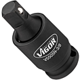 VIGOR Rázový utahovák kloubový kus ∙ V5505N-3/8 ∙ 3/8 palce (10 mm) čtyřhran dutý ∙ 3/8 palce (10 mm) čtyřhran masivní