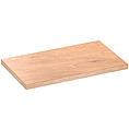 VIGOR Dřevěná pracovní deska ∙ malá ∙ V6000-0861 ∙ d x š x v: 861 mm x 500 mm x 40 mm
