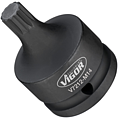 VIGOR Nástrčná hlavice (vnitřní 6hran) pro rázový a strojový utahovák ∙ V7212-M14 ∙ 3/4 palce (20 mm) čtyřhran dutý ∙ Vnitřní ozubený profil XZN ∙ Velikost M14