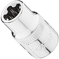 VIGOR E+ nástrčná hlavice ∙ V7920-EPR11 ∙ 3/8 palce (10 mm) čtyřhran dutý ∙ Vnější profil s 5 zaoblenými bočnicemi (podobné TORX®) ∙ Velikost E11+