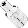 VIGOR E+ nástrčná hlavice ∙ V7920-EPR4 ∙ 1/4 palce (6,3 mm) čtyřhran dutý ∙ Vnější profil s 5 zaoblenými bočnicemi (podobné TORX®) ∙ Velikost E4+