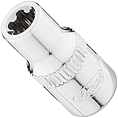 VIGOR E+ nástrčná hlavice ∙ V7920-EPR7 ∙ 1/4 palce (6,3 mm) čtyřhran dutý ∙ Vnější profil s 5 zaoblenými bočnicemi (podobné TORX®) ∙ Velikost E7+