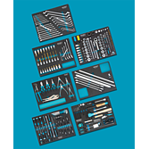 HAZET Základní sortiment pro VW AUDI 0-2500-163/242 ∙ 242-dílný