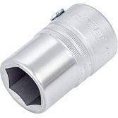 HAZET Nástrčná hlavice 1000-21 ∙ 3/4 palce (20 mm) čtyřhran dutý ∙ Profil vnější šestihran ∙ Velikost 21 mm