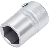 HAZET Nástrčná hlavice 1000-24 ∙ 3/4 palce (20 mm) čtyřhran dutý ∙ Profil vnější šestihran ∙ Velikost 24 mm