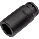 HAZET Nástrčná hlavice pro rázový a strojový utahovák 1000SLG-32 ∙ 3/4 palce (20 mm) čtyřhran dutý ∙ Profil vnější šestihran ∙ Velikost 32 mm