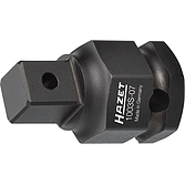 HAZET Adaptér pro rázový a strojní utahovák 1003S-07 ∙ 24 mm vnější šestihran ∙ 1/2 palce (12,5 mm) čtyřhran masivní ∙ Délka: 44 mm
