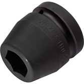 HAZET Nástrčná hlavice pro rázový a strojový utahovák 1100S-24 ∙ 1 palec (25 mm) čtyřhran dutý ∙ Profil vnější šestihran ∙ Velikost 24 mm