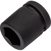HAZET Nástrčná hlavice pro rázový a strojový utahovák 1100S-33 ∙ 1 palec (25 mm) čtyřhran dutý ∙ Profil vnější šestihran ∙ Velikost 33 mm