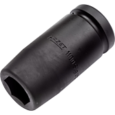 HAZET Nástrčná hlavice pro rázový a strojový utahovák 1100SLG-30 ∙ 1 palec (25 mm) čtyřhran dutý ∙ Profil vnější šestihran ∙ Velikost 30 mm