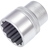 HAZET Nástrčná hlavice 1100Z-46 ∙ 1 palec (25 mm) čtyřhran dutý ∙ Profil vnější dvojitý šestihran ∙ Velikost 46 mm