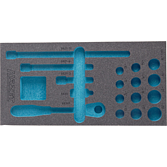 HAZET 2komponentní vložka z měkké pěny 163-181L ∙ d x š: 342 mm x 172 mm