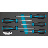 HAZET Sada šroubováků HEXAnamic® 163-185/5 ∙ Profil Tamper Resistant TORX® ∙ 5-dílný ∙ T10 H – T30 H