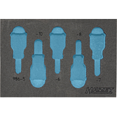 HAZET 2komponentní vložka z měkké pěny 163-215L ∙ d x š: 172 mm x 114 mm