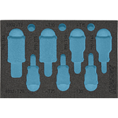 HAZET 2komponentní vložka z měkké pěny 163-218L ∙ d x š: 172 mm x 114 mm