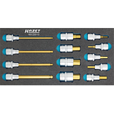 HAZET Sada nástrčných hlavic 163-220/13 ∙ 1/2 palce (12,5 mm) čtyřhran dutý ∙ Profil vnitřní šestihran ∙ 13-dílný ∙ 5 – 10