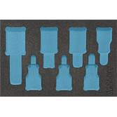 HAZET 2komponentní vložka z měkké pěny 163-243L ∙ d x š: 172 mm x 114 mm