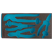 HAZET 2komponentní vložka z měkké pěny 163-257L ∙ d x š: 342 mm x 172 mm