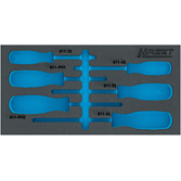 HAZET 2komponentní vložka z měkké pěny 163-265LN ∙ d x š: 342 mm x 172 mm