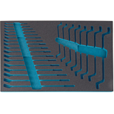 HAZET 2komponentn&iacute; vložka z měkk&eacute; pěny 163-30L ∙ d x &scaron;: 519 mm x 342 mm