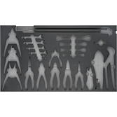 HAZET 2komponentní vložka z měkké pěny 163-319L