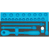 HAZET 2komponentní vložka z měkké pěny 163-342L ∙ d x š: 342 mm x 172 mm