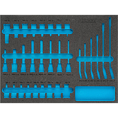 HAZET 2komponentn&iacute; vložka z měkk&eacute; pěny 163-367L ∙ d x &scaron;: 519 mm x 392 mm