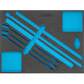 HAZET 2komponentn&iacute; vložka z měkk&eacute; pěny 163-371L ∙ d x &scaron;: 519 mm x 392 mm