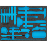 HAZET 2komponentn&iacute; vložka z měkk&eacute; pěny 163-372L ∙ d x &scaron;: 519 mm x 392 mm