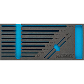 HAZET 2komponentní vložka z měkké pěny 163-377L ∙ d x š: 392 mm x 172 mm