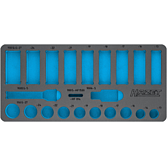 HAZET 2komponentní vložka z měkké pěny 163-405L ∙ d x š: 435 mm x 205 mm