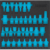 HAZET 2komponentn&iacute; vložka z měkk&eacute; pěny 163-407L ∙ d x &scaron;: 344 mm x 342 mm