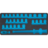 HAZET 2komponentní vložka z měkké pěny 163-420L ∙ d x š: 435 mm x 205 mm