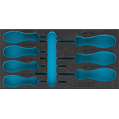 HAZET 2komponentn&iacute; vložka z měkk&eacute; pěny 163-422L ∙ d x &scaron;: 342 mm x 172 mm