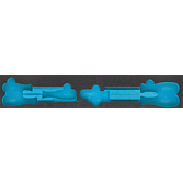 HAZET 2komponentní vložka z měkké pěny 163-457L