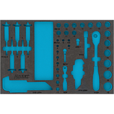 HAZET 2komponentn&iacute; vložka z měkk&eacute; pěny 163-466L ∙ d x &scaron;: 519 mm x 342 mm