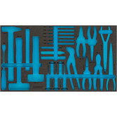 HAZET 2komponentní vložka z měkké pěny 163-479L ∙ d x š: 691 mm x 392 mm