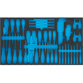 HAZET 2komponentní vložka z měkké pěny 163-480LN ∙ d x š: 691 mm x 392 mm