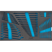 HAZET 2komponentní vložka z měkké pěny 163-507L ∙ d x š: 691 mm x 392 mm