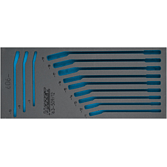 HAZET 2komponentn&iacute; vložka z měkk&eacute; pěny 163-509L ∙ d x &scaron;: 392 mm x 172 mm