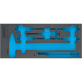 HAZET 2komponentní vložka z měkké pěny 163-510L ∙ d x š: 392 mm x 172 mm